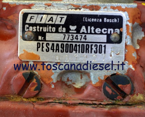 POMPA INIEZIONE FIAT ALTECNA PES4A90D410RF301 2