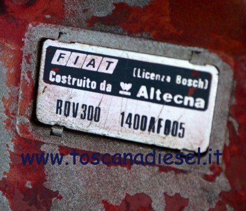 POMPA INIEZIONE FIAT ALTECNA PES4A90D410RF301 3