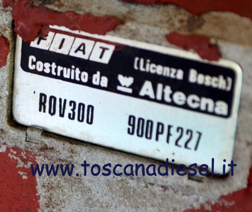 pompa iniezione Fiat Altecna PE8P120A920 5LF303 3