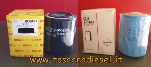 filtro olio bosch 0986452046 f026408739 nissan 1520820n1a